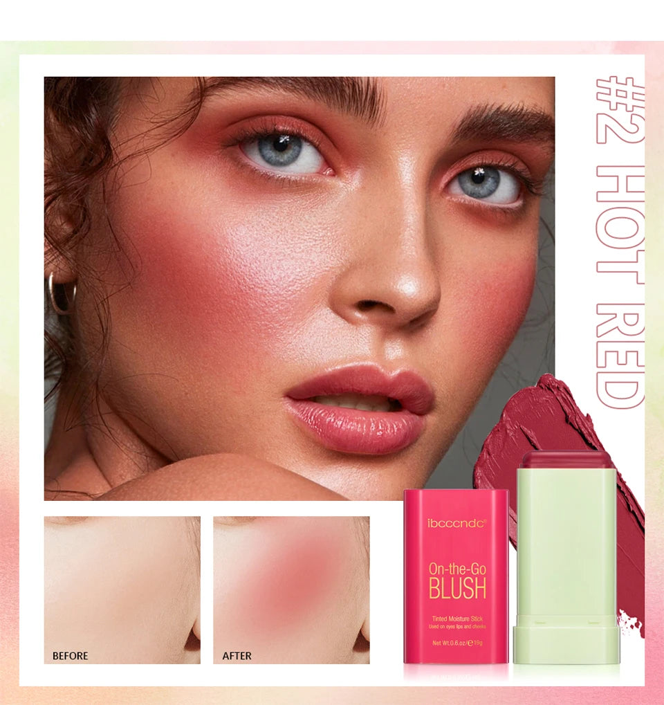 Multi‑Use Moisturizer Stick – Blush, Lips & Eyes Creamy Waterproof