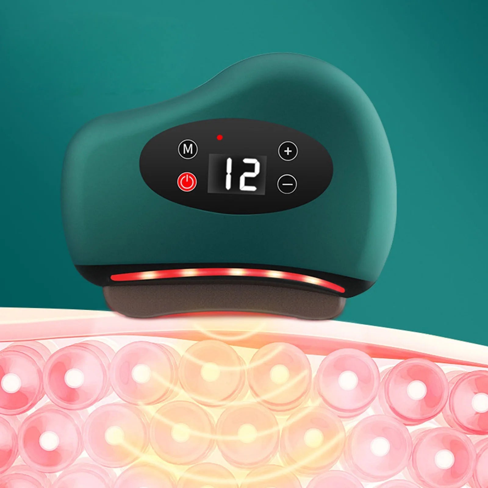 gua sha electric device for improving circulation and tension relief
