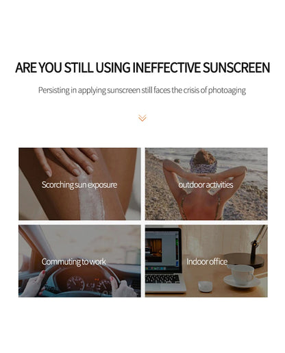 Original SPF50+ Sunscreen Lotion Cream Lasting Moisturizing Refreshing Light and Non Greasy To Prevent Facial and Body Sunburn