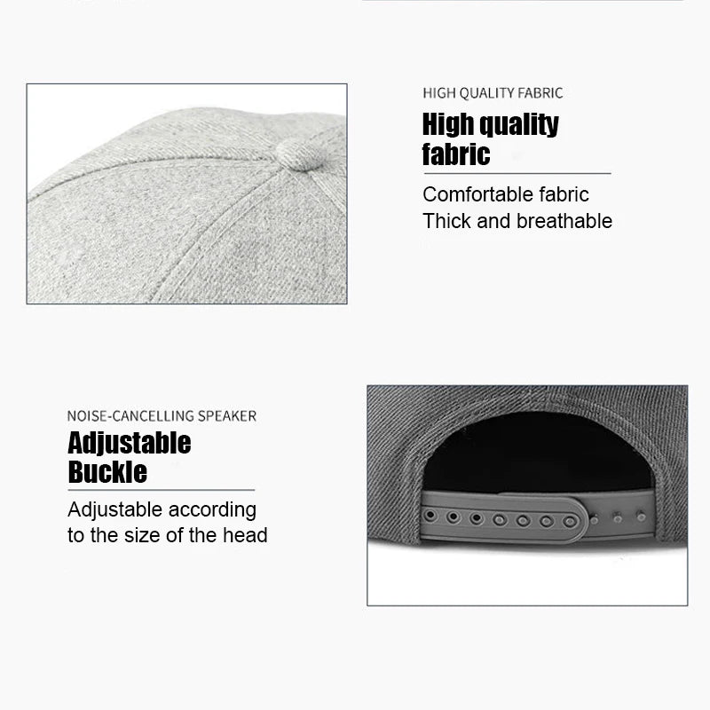 Bluetooth Sports Music Hat Headphone Dual Speaker