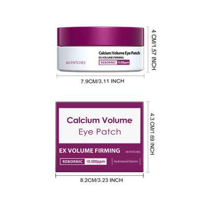 Calcium Skincare Set Anti-Aging Calcium Volume Facial Serum Eye Patches Multi Balm Fade Fine Lines Reduce Dark Circles Nourishes