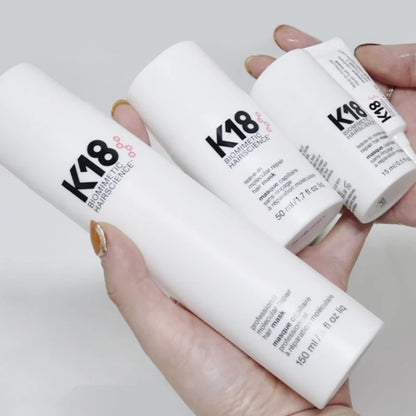K18 Leave-In Molecular Repair Hair Mask Deep Conditioning Keratin Treatment Soften Hair Smoothing Healthy Hair Care 50ml 150ml