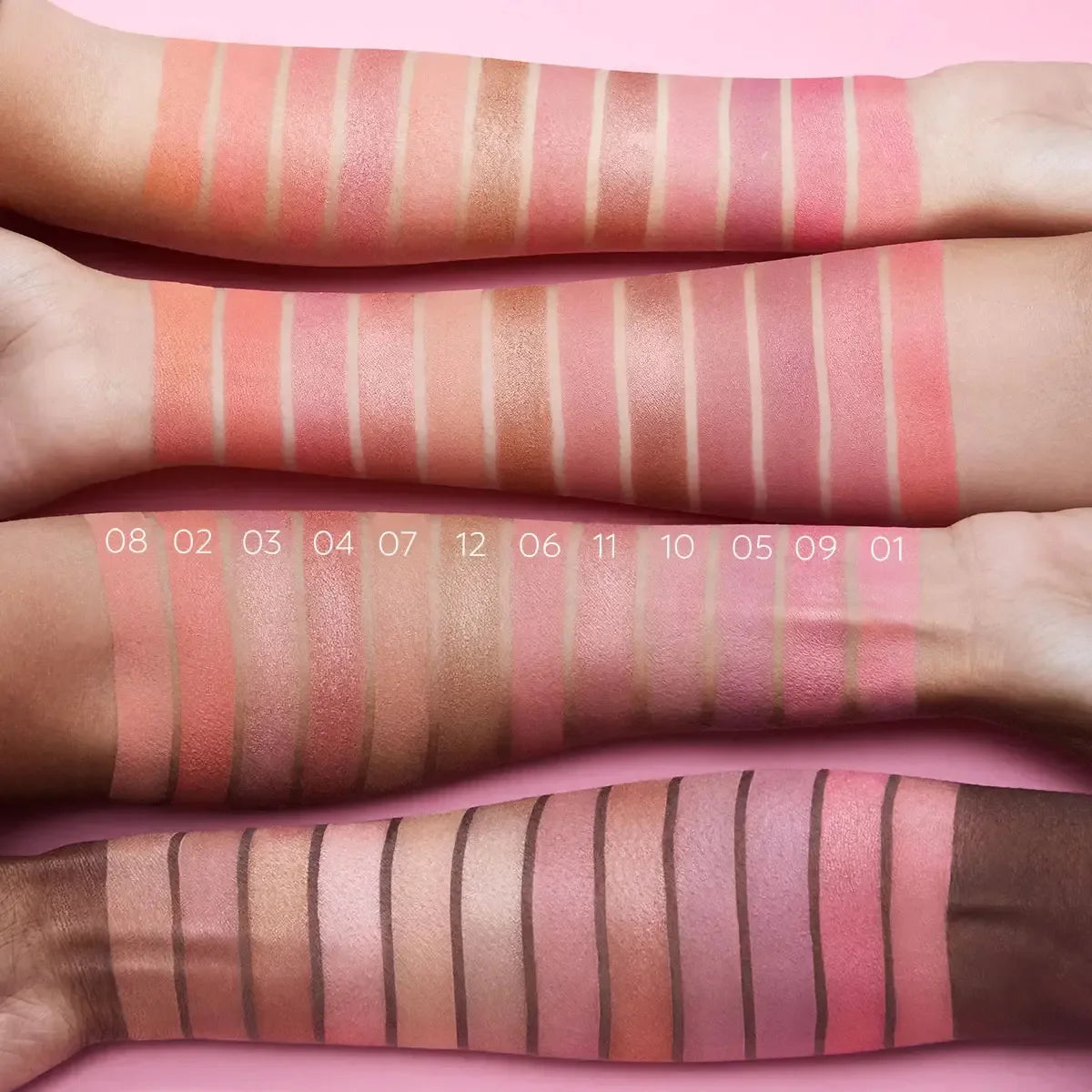 KIKO Unlimited Blush Long Lasting Rouge Powder Blusher With a Buildable Result Lipstick Cheek Pocket Blush Easy To Apply Color