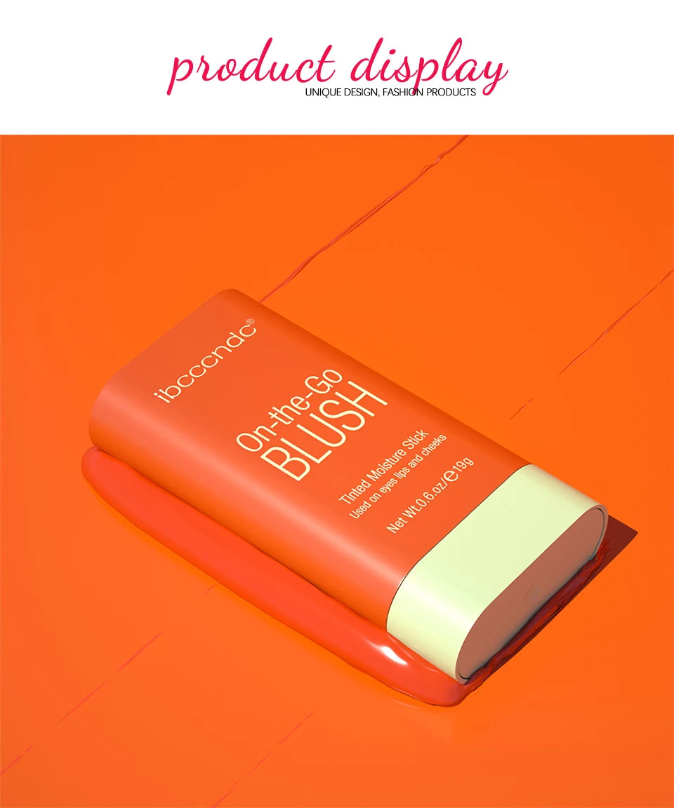 Multi‑Use Moisturizer Stick – Blush, Lips & Eyes Creamy Waterproof