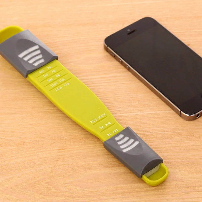 Adjustable Kitchen Scales Measure Cup with Double