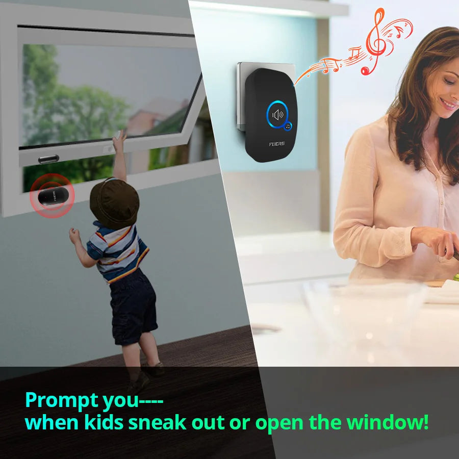 Fuers Wireless Doorbell Home Welcome Smart Door