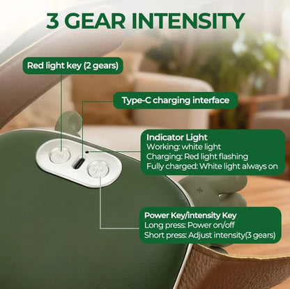 Neck Shoulder Massager Finger Pressure Shiatsu Neck Back and Shoulder Massager Electric Kneading Neck Deep Massage Muscle Relax