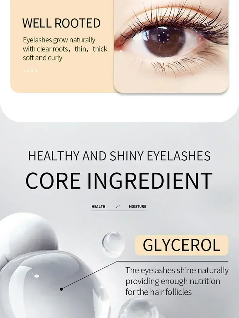 Fast Eyelash Growth Serum 7 Days Eyelash Eyebrow Growth Strong Makeup Extension Treatment Eyelash Growth Thicken Care Products