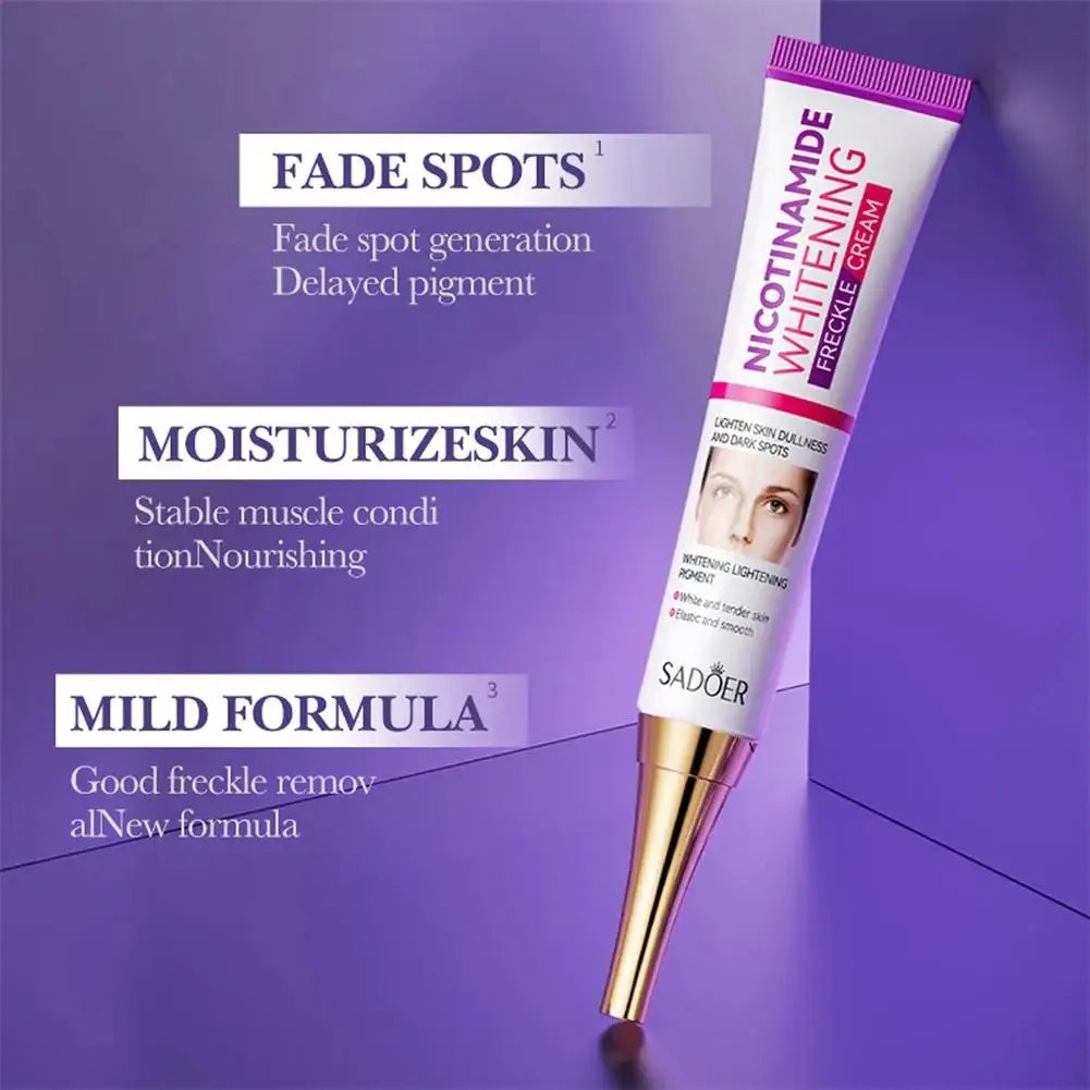 Nicotinamide Brightening Cream – Dark Spot Remover, Whitening & Freckle Fade Moisturizer