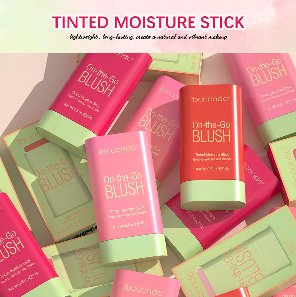 Multi‑Use Moisturizer Stick – Blush, Lips & Eyes Creamy Waterproof