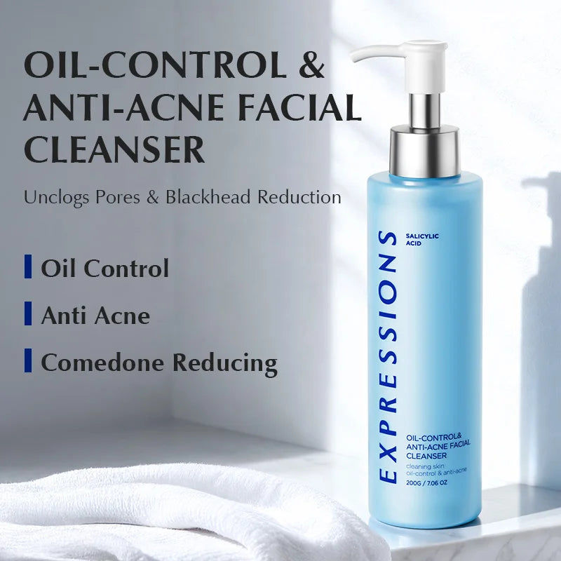 face wash for oil control and acne prone skin care

