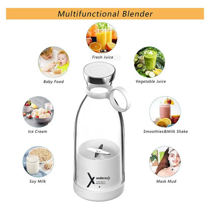 Portable Electric Juicer Blender Usb Mini Fruit Mixers