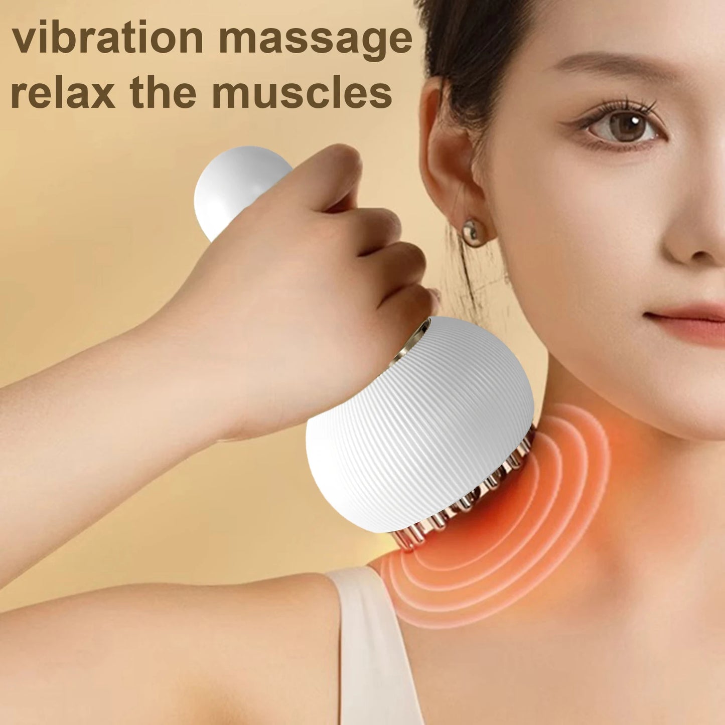 cordless deep tissue massager for muscle relaxation
