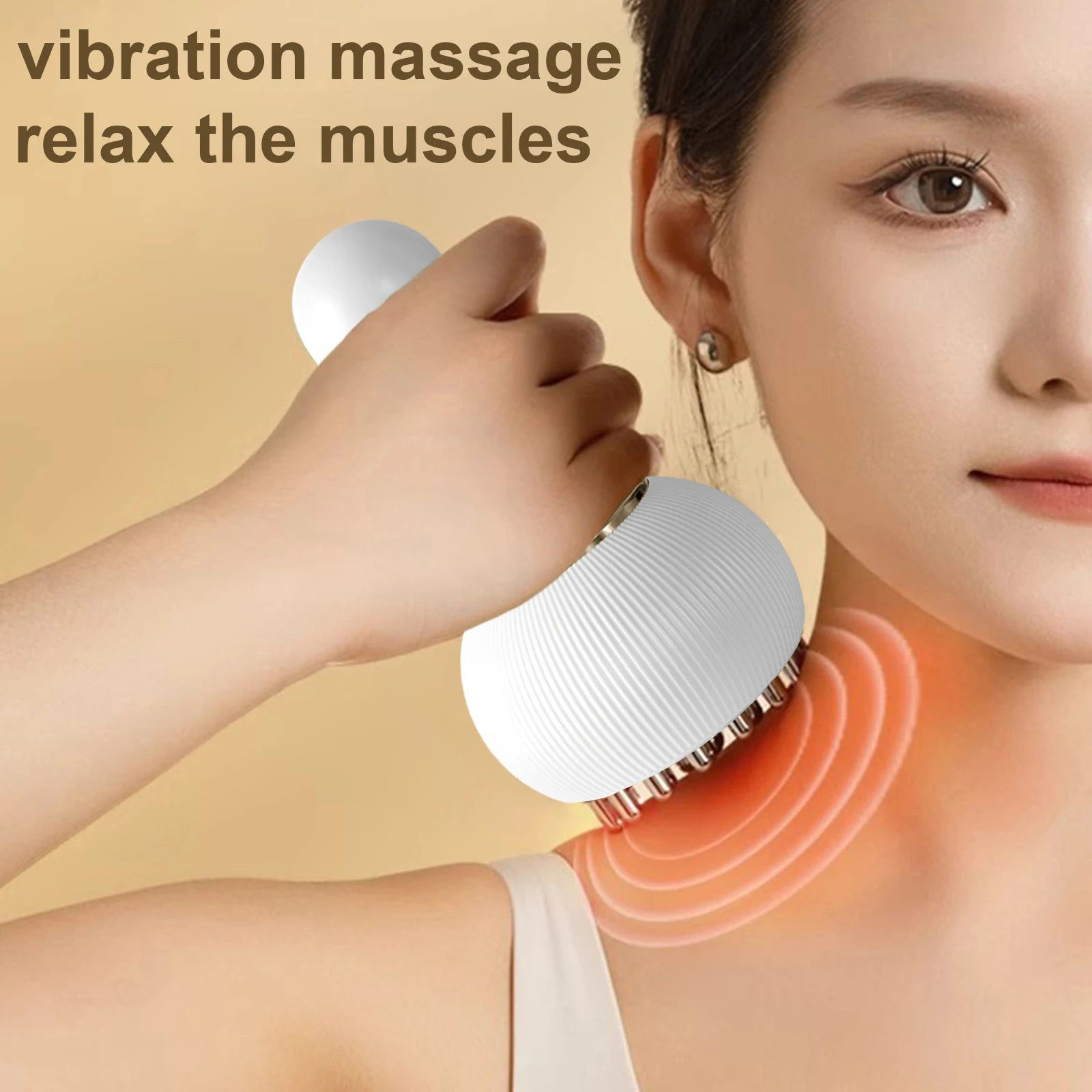 cordless deep tissue massager for muscle relaxation
