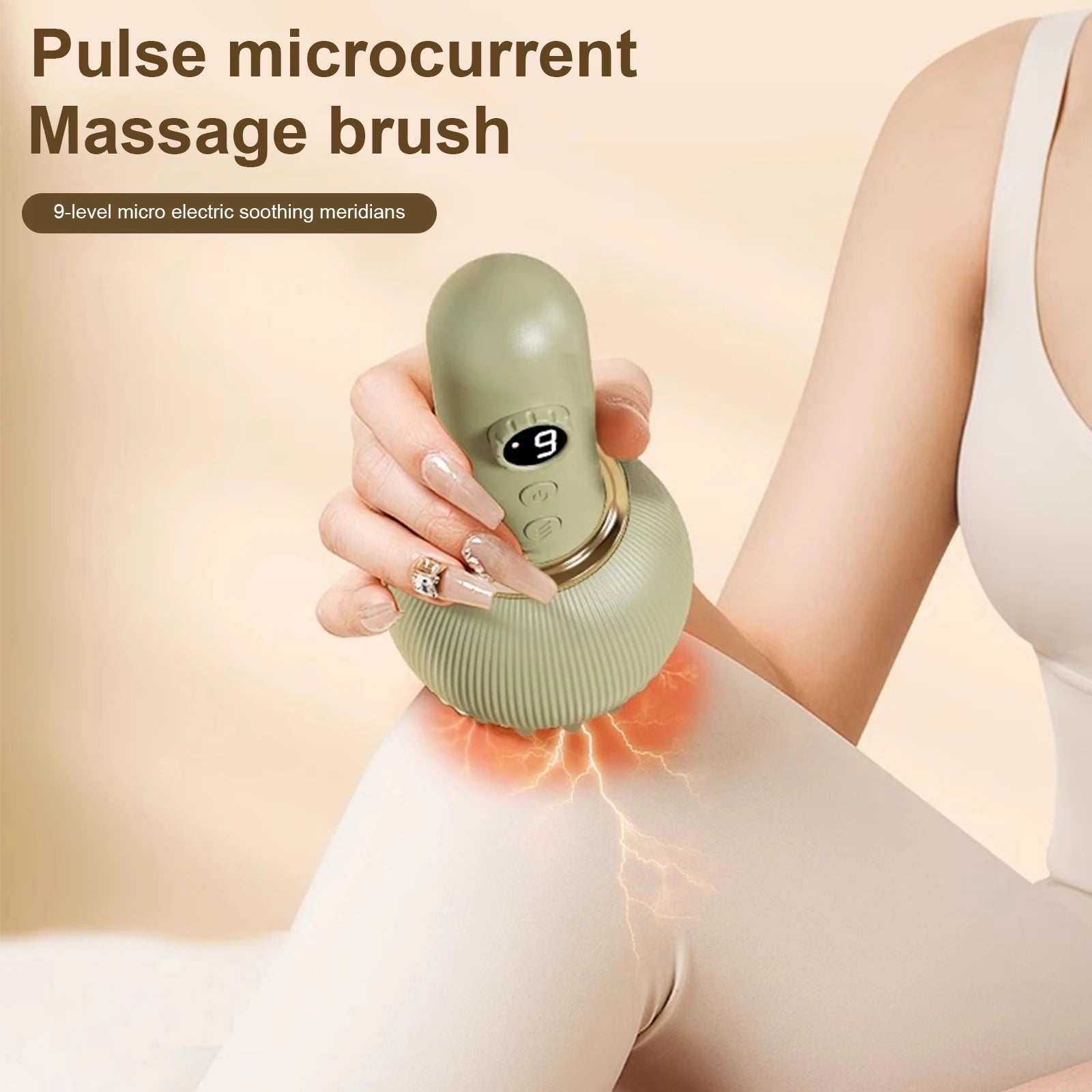 body contouring massager for improving circulation and tone