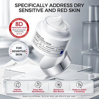 face cream for barrier repair and redness relief treatment
