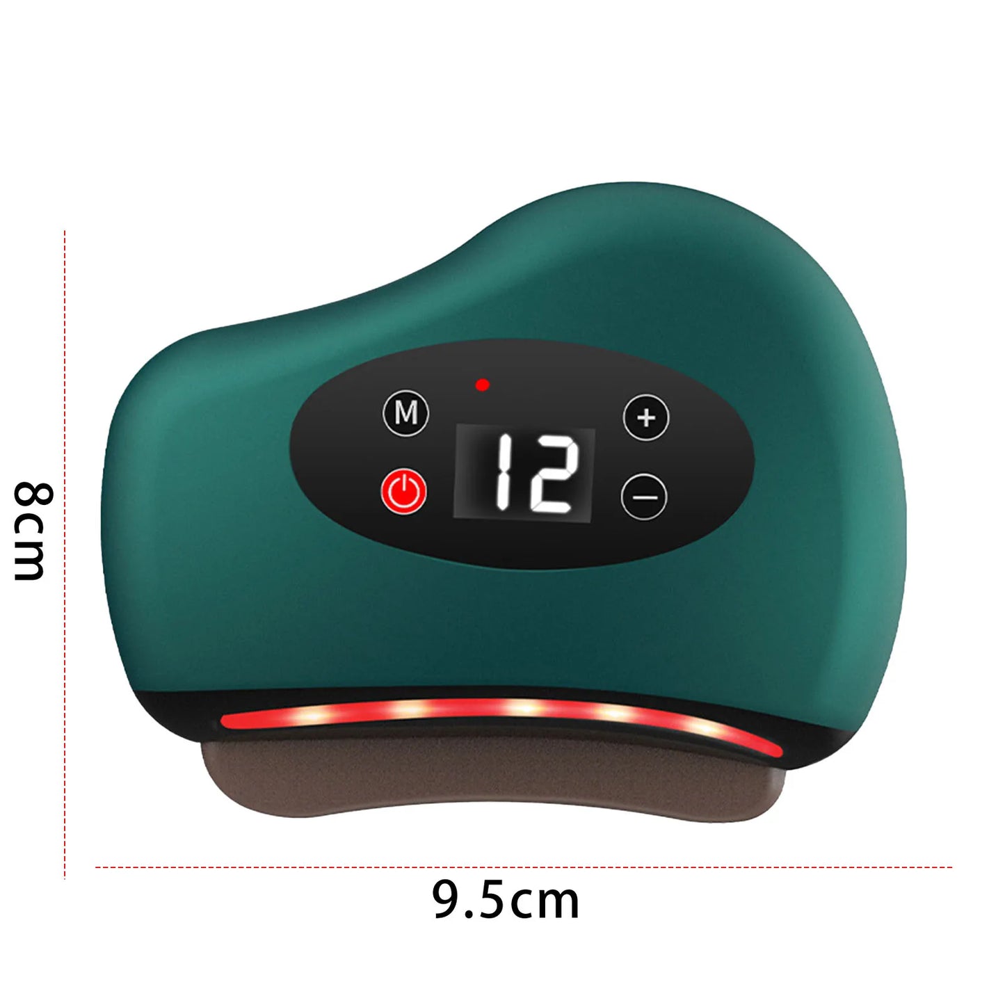 muscle scraping device for deep tissue relaxation and skin care