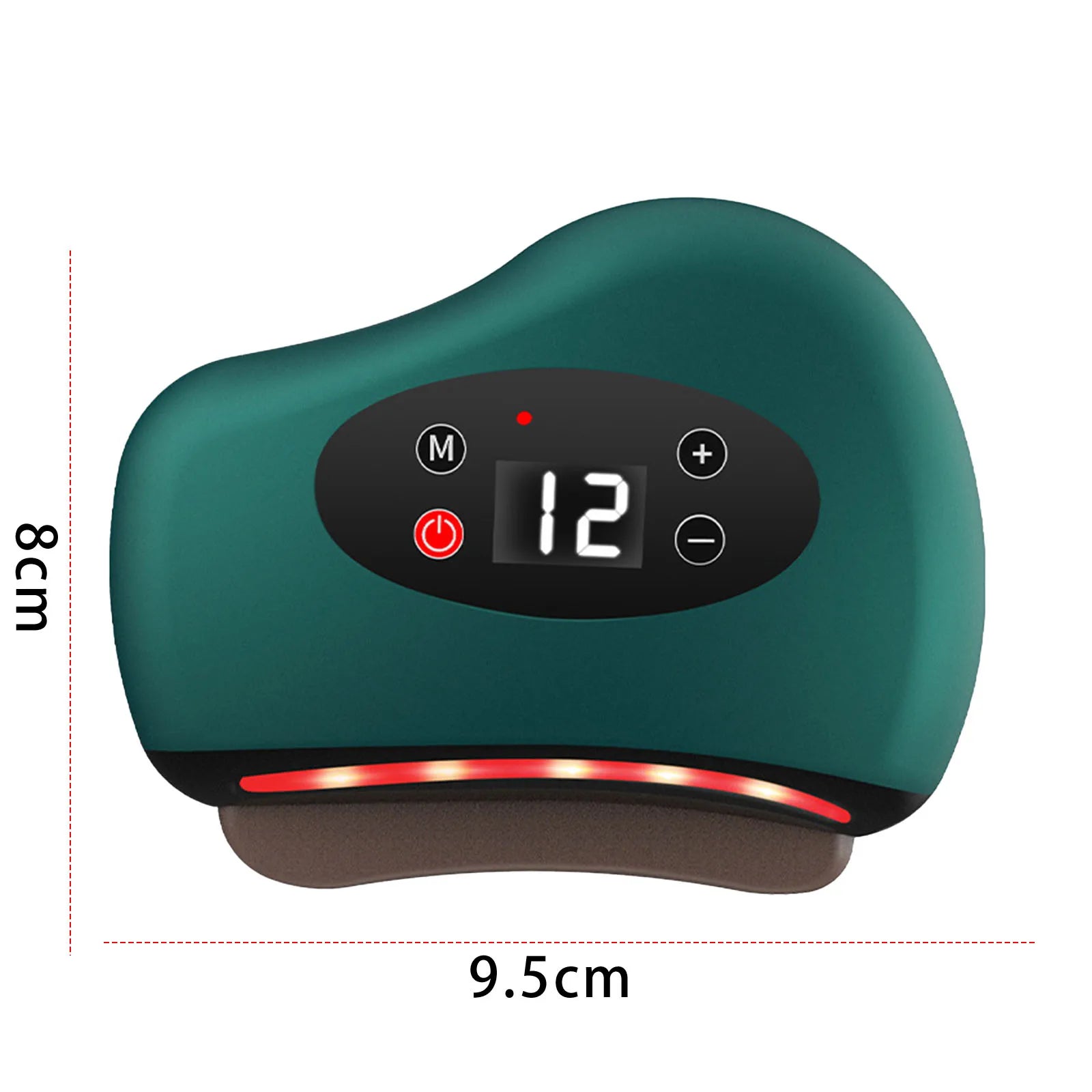muscle scraping device for deep tissue relaxation and skin care