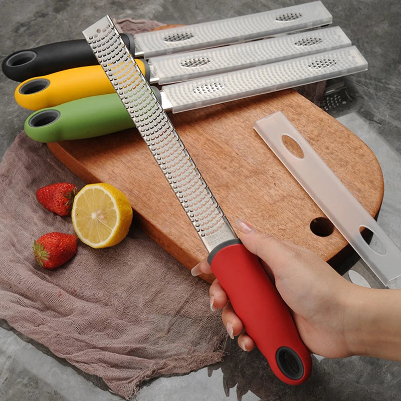 Stainless Steel Cheese Grater & Lemon Zester