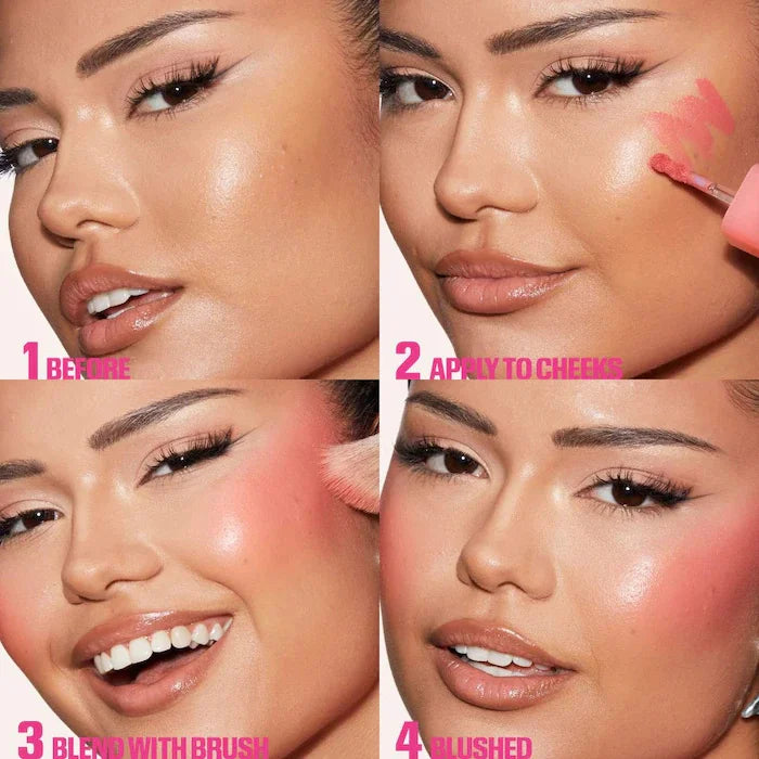 Best Beauty Blush Filter Soft Glow Liquid Blush Shiny Lip Gloss Blusher Lipstick Cotton Candy Bubblegum Concealer Cosmetics