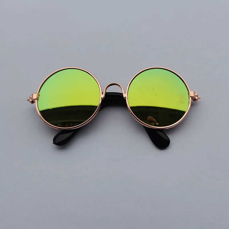 Lovely Vintage Round Cat Sunglasses Reflection Eye