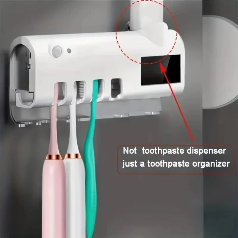Multifunctional Toothbrush Holder Induction UV Sterilization