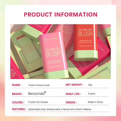 Multi‑Use Moisturizer Stick – Blush, Lips & Eyes Creamy Waterproof