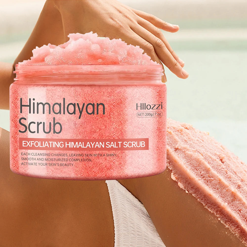 hydrating body scrub for brightening and softening skin