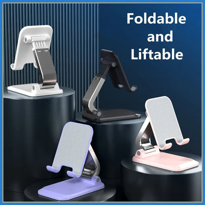 Foldable ABS Desktop Mobile Phone Stand For iPad