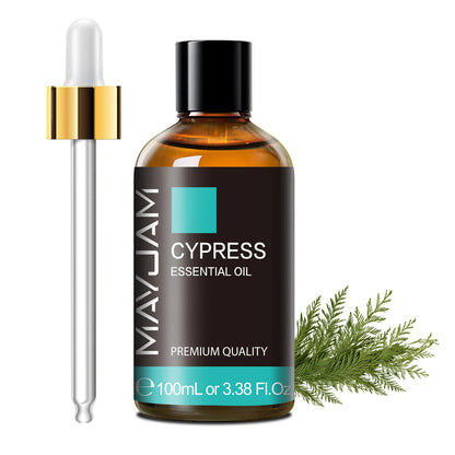 100ML Pure Plant Essential Oil Mint Bergamot Patchouli Citronella Lemongrass Chamomile Cedarwood For Reed Diffuser Humidifier