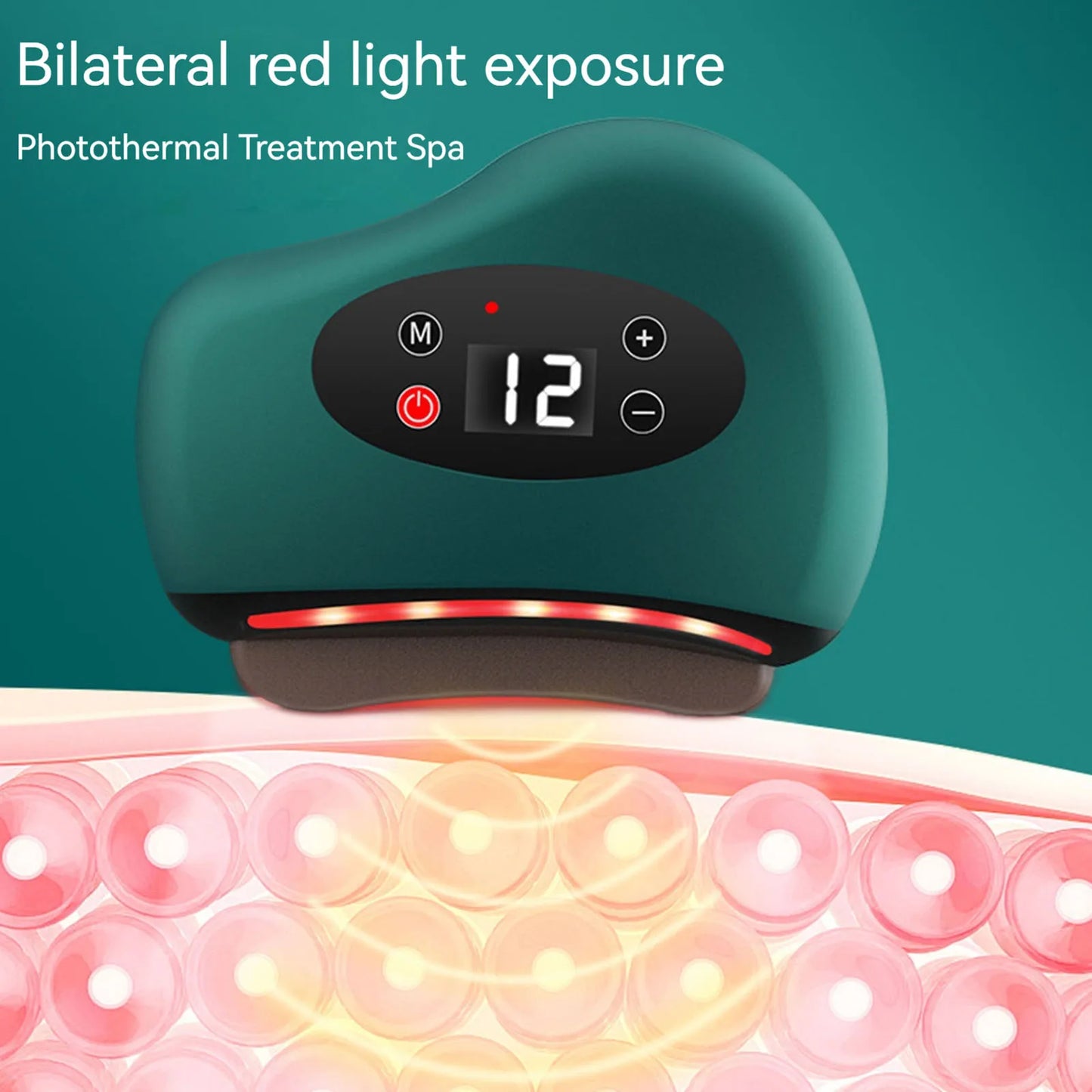 electric bianstone scraping tool for muscle relaxation and skin lifting
