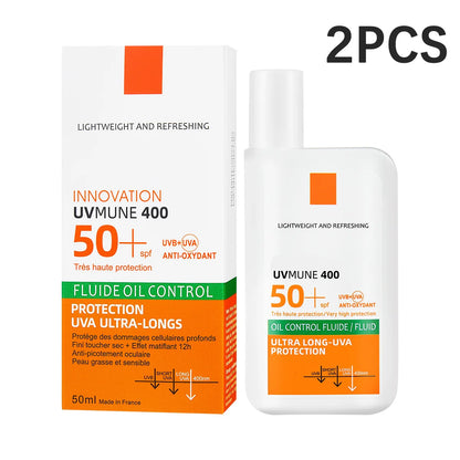 Original SPF50+ Sunscreen Lotion Cream Lasting Moisturizing Refreshing Light and Non Greasy To Prevent Facial and Body Sunburn