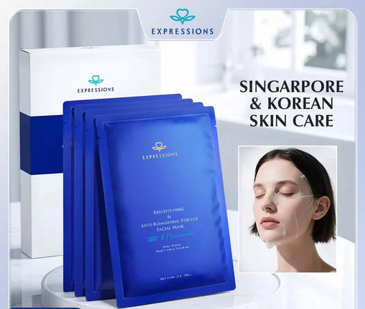 niacinamide face mask for anti blemish and brightening care
