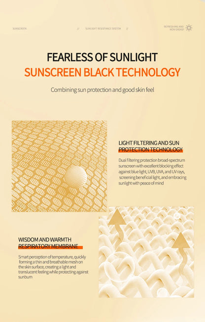 Original SPF50+ Sunscreen Lotion Cream Lasting Moisturizing Refreshing Light and Non Greasy To Prevent Facial and Body Sunburn