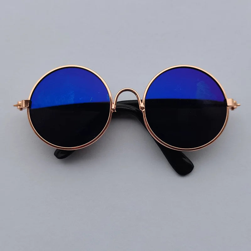 Lovely Vintage Round Cat Sunglasses Reflection Eye