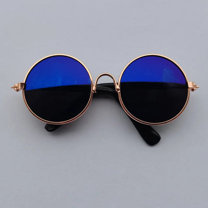 Lovely Vintage Round Cat Sunglasses Reflection Eye
