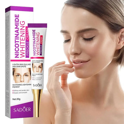 Nicotinamide Brightening Cream – Dark Spot Remover, Whitening & Freckle Fade Moisturizer