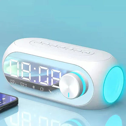 Alarm Clock Radio FM Bluetooth Speaker Portable