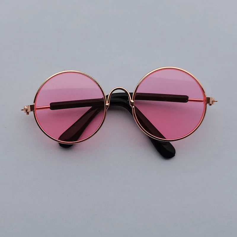 Lovely Vintage Round Cat Sunglasses Reflection Eye
