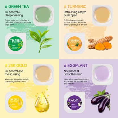 travel size mud mask pack for skincare routine
