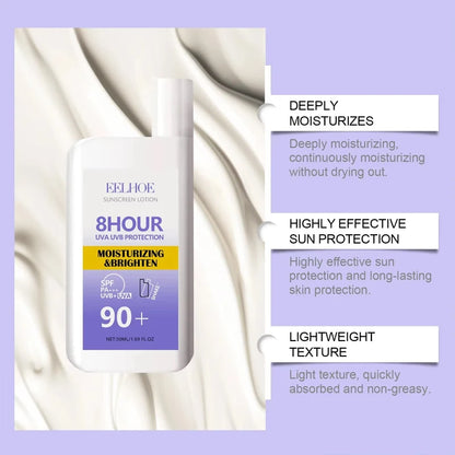 Sunscreen Cream Spf 90+ UV Protective Sunburn Repairing Cream Sun Block Isolation Lotion Moisturizing Oil-Control Face Body Care