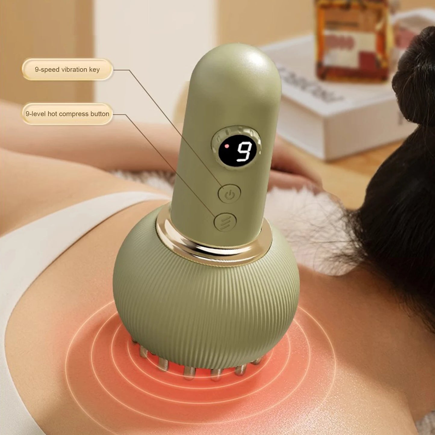 body massager for back neck shoulder and leg pain relief
