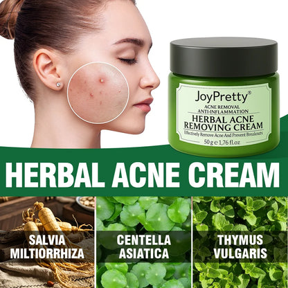 Herbal Acne Treatment Cream – Pore Shrinking & Oil Control