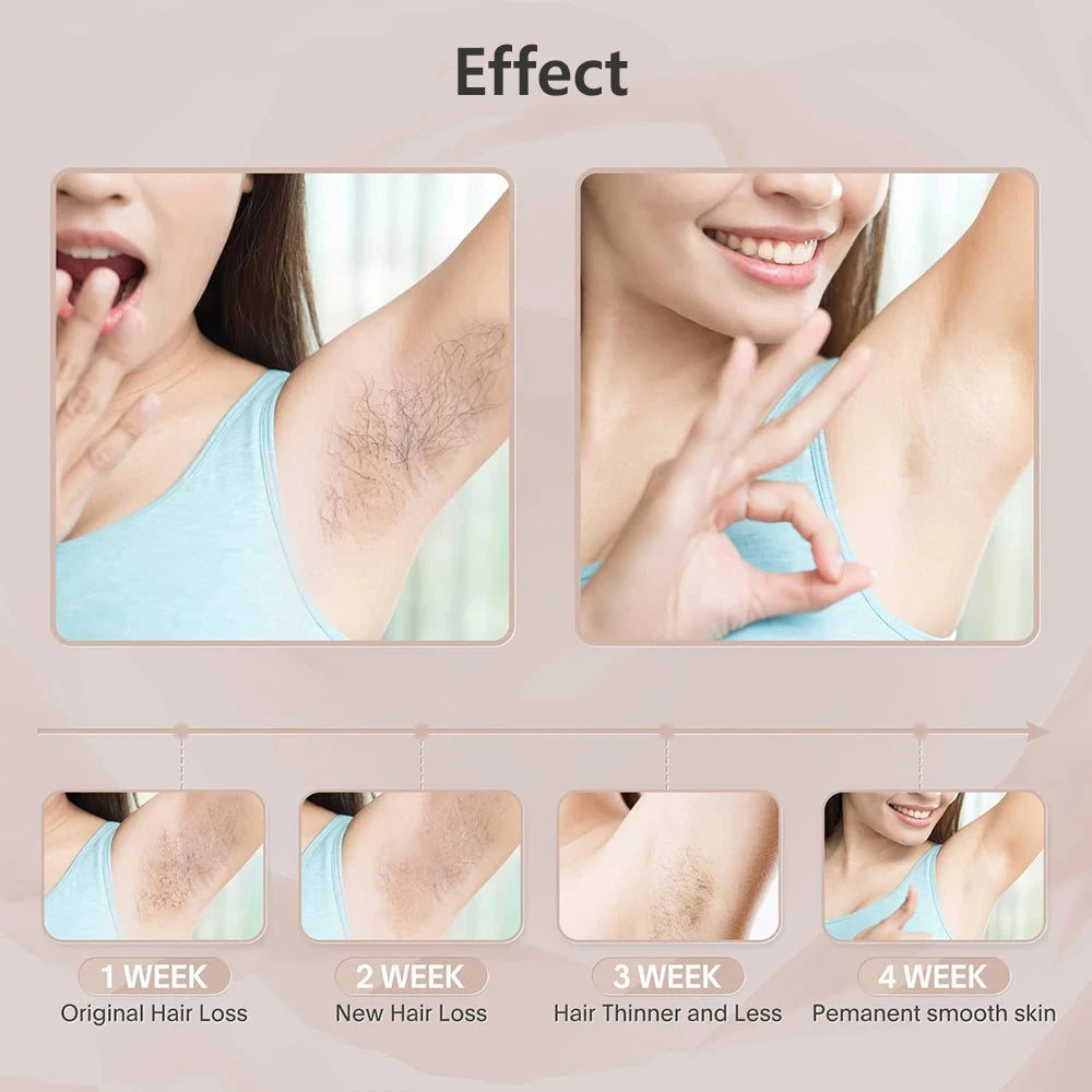 painless hair remover for legs arms bikini and face
