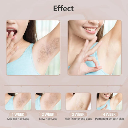painless hair remover for bikini legs arms and face
