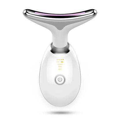 25HTFace Neck Lift Beauty Device Facial Massager LED Light Therapy Double Chin Remover Skin Rejuvenation Tightening Anti Wrinkle