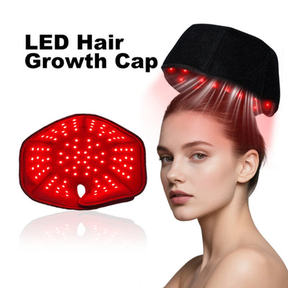Red Light Hats for Hair Regrowth Infrared light Cap Thinning Anti Hair Loss Anxiety Stress Reduce Migraine Scalp Relax Massager