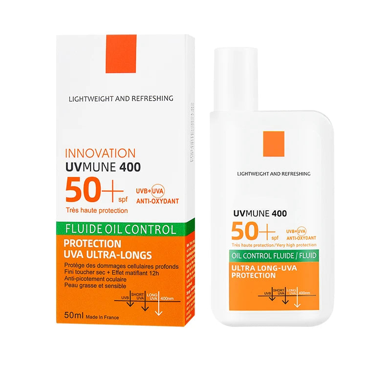 Original SPF50+ Sunscreen Lotion Cream Lasting Moisturizing Refreshing Light and Non Greasy To Prevent Facial and Body Sunburn