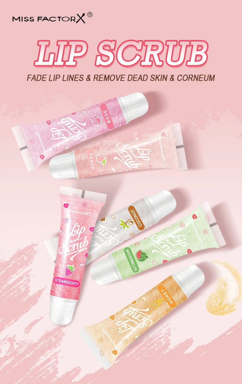 lip exfoliator for removing dry skin and smoothing lips
