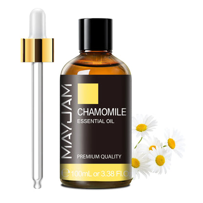 100ML Pure Plant Essential Oil Mint Bergamot Patchouli Citronella Lemongrass Chamomile Cedarwood For Reed Diffuser Humidifier
